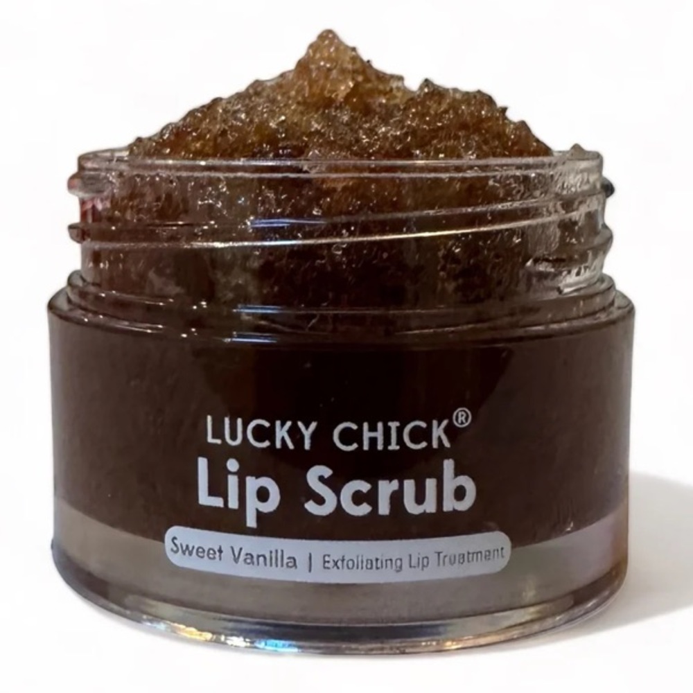💎 Lucky Chick Lip Scrub Sweet Vanilla Exfoliating Lip Treatment New In Box